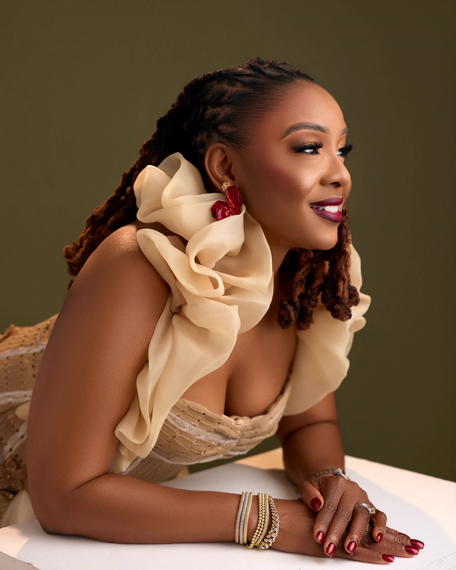 Victoria Jiofit, founder and creative director of the Lagos atelier